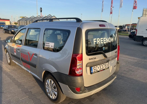 Dacia Logan cena 11500 przebieg: 250000, rok produkcji 2008 z Warszawa małe 172